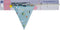 Veiligheidsvlag PexKids Rocket - Blauw met raket print