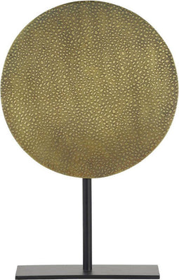 Ornament op voet Dasim Mat Zwart - B25 x H39 cm