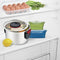 Feel Maestro MR-3530-16 - Casserolepan met deksel - Ø 16 cm 1,6 L Rood Zwart Staal