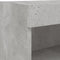 vidaXL - Tv-meubel - met - LED-verlichting - 60x30x30 - cm - betongrijs