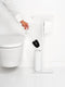 Brabantia MindSet Toiletbutler - Alles-in-één toiletaccessoire - Mineral Fresh White