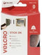 VELCRO® VEL-EC60214 Klittenband Om vast te plakken Haak- en lusdeel (l x b) 2500 mm x 20 mm Wit 2.5 m