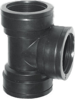 Velda T-stuk Met Schroefdraad 1.1/4 Inch Zwart