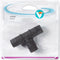 Velda T-stuk Vijverslang 20 Mm Zwart