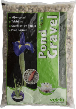 Velda Vijvergrind Pond Gravel 8 Kg 8-12 Mm Grijs
