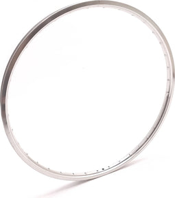 Velg 28x1 1/2 635 alu zilver gepolijst oem