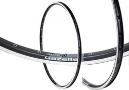 Velg Gazelle Connect 28" / 622*21C aluminium 32 gaats - zwart geslepen