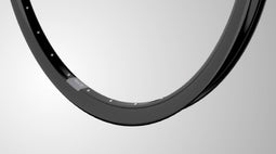 Velg Rival 30 28/622 32g 14G disc alu zwart