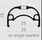 Velg Rodi Ryot 27.5 / 584 x 25C aluminium 32 gaats disc - zwart