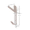 FRONDO Hook - Wandkapstok - Stalen wandhaak met 2 haken - Silky Taupe