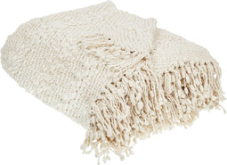 VELLA - Deken - Wit - 220 x 240 cm - Katoen