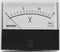 Velleman Analoge voltmeter, inbouwmontage, voor DC-spanningen tot 15 V, met nulregelaar, 70 mm x 60 mm