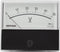 Velleman Analoge voltmeter, inbouwmontage, voor DC-spanningen tot 50 V, met nulregelaar, 60 mm x 47 mm