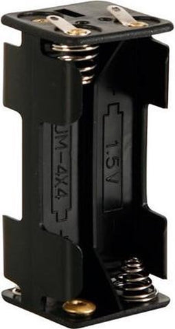 Velleman BH443D batterijhouder & stekker 4 AAA