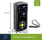 Velleman digitale laserafstandsmeter, lcd-display, binnen- en buitengebruik, nauwkeurige metingen tot 50 meter