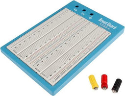 Velleman High-quality breadboard, soldeervrij, 1680 contacten, compatibel met Arduino, ABS, grijs