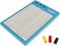 Velleman High-quality breadboard, soldeervrij, 1680 contacten, compatibel met Arduino, ABS, grijs