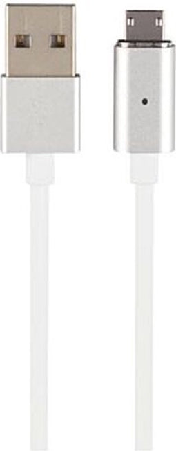 Velleman Laad- En Synchronisatiekabel - Usb 2.0 Mannelijk Naar 5-Polige Micro-Usb, Magnetisch - 1 M