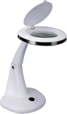 Velleman Loeplamp, 30 leds, 6 W, dioptrie 3 +12, ideaal voor precisiewerk, wit