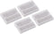 Velleman Mini breadboard, set van 4 stuks, soldeervrij, 4 x 170 contacten, compatibel met Arduino, ABS, transparant