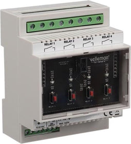 Velleman Modules WLAN RELAISKAART VOOR DIN-RAIL-MONTAGE