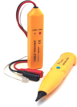 Velleman Multifunctionele kabelzoeker en kabeltester met toongenerator en signaalsensor, draadbreukdetector voor telefoonkabels, netwerkkabels, perimeterdraad voor robotmaaiers en elektrische bedrading