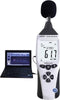 Velleman Professionele geluidsniveaumeter, datalogger, usb-interface, 262144 metingen, windows os