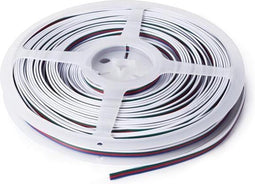 Velleman RGB-KABEL VOOR LEDSTRIPS - 4-ADERIG - 25 m (4 x 0.33 mm²)