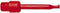 Velleman Testklem 40 mm - Rood