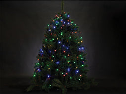 Vellight ATRIA boommantel, kerstboomverlichting voor bomen tot 1.8 m, veekleurig, betoverend binnen en buiten