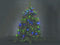 Vellight ATRIA boommantel, kerstboomverlichting voor bomen tot 2.4 m, veekleurig, betoverend binnen en buiten