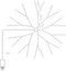 Vellight Kerstverlichting – voor kerstbomen tot 180 cm - 220 LED's – Arizona Wit – Binnen & Buiten