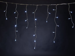 Vellight led-lichtgordijn koudwit, 4 m , 144 leds, weerbestendig, energiezuinig en betoverend
