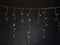 Vellight led-lichtgordijn warmwit, 4 m, 144 leds, weerbestendig, energiezuinig en betoverend