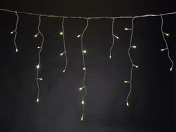 Vellight led-lichtgordijn warmwit, 4 m, 300 leds, weerbestendig, energiezuinig en betoverend