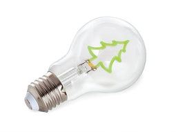 Vellight Ledlamp, kerstboom, decoratief, groen filament, 2 W, E27, 60 lm, 25000 branduren