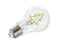 Vellight Ledlamp, kerstboom, decoratief, groen filament, 2 W, E27, 60 lm, 25000 branduren