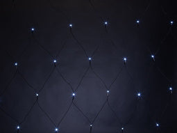 Vellight SPIKA lichtnet 2x2 m, koudwit, energiezuinig & geschikt voor binnen en buiten, ideaal voor feesten, decoratie en kerst