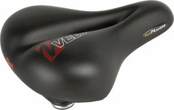 Velo Zadel Plush Gel Elasto Heren Zwart (vacuum Technology)