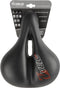 Velo Zadel Plush Gel Elasto Heren Zwart (vacuum Technology)