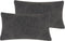 VELOOR - Sierkussen set van 2 - Grijs - 30 x 50 cm - Katoen