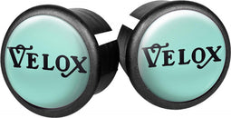 Velox Stuurdoppen 3d-dome 20 Mm Turquoise 2 Stuks