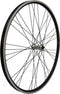 Velox Voorwiel 28 M240 9x4 RVS spaak zwart