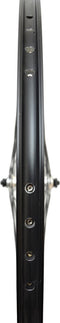 Velox Voorwiel 28 M240 9x4 RVS spaak zwart