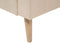 KALMAR - Tweezitsbank - Lichtbeige - Polyester
