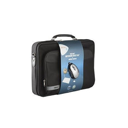 Techair TABUN29M - Schoudertas 15,6" - Polyester - Zwart
