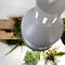 Venso EcoSolutions E27 SAGA lampenkap grijs, verbeterde fotosynthese en hogere chlorofylvorming, LED groeilamp, groeilicht voor kamerplanten, groenten, bloemen