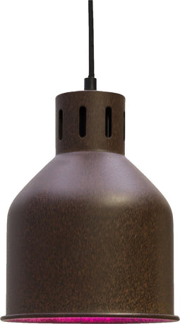 Venso EcoSolutions E27 SAGA lampenkap roestkleurig, verbeterde fotosynthese en hogere chlorofylvorming, LED groeilamp, groeilicht voor kamerplanten, groenten, bloemen