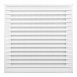 Ventilatierooster EDM 87724 Wit 17 x 17 x 1,15 cm Muggennet