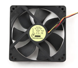Ventilator (case fan) voor in de PC met kogellager - 120 x 120 x 25 mm